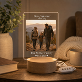 Personalised LED Photo Frame Night Light – Custom Picture Gift Our Greatest Adventures ukgiftstoreonline