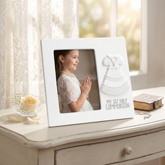Girl's First Holy Communion Photo Frame 5"x3.5" ukgiftstoreonline