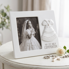 Girl's First Holy Communion Photo Frame 5"x3.5" ukgiftstoreonline