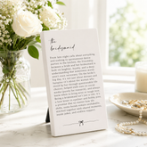 Bridesmaid Plaque Gift – Standing Plaque With Sentimental Quote ukgiftstoreonline