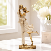 Wedding or Anniversary Love Couple Resin Sculpture Decor Figurine Gift ukgiftstoreonline