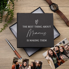 Memories Black Photo Album Gift For 50 x 6"x4" Photos