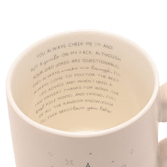 Gift For Dad Sentimental Mug Gift With Quote Inside For Fathers Day, Birthdays or Christmas ukgiftstoreonline