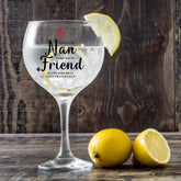 Personalised Nan Birthday Gin Cocktail Drink Glass Any Occasion