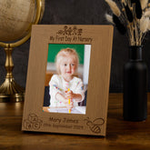 Personalised First Day At Nursery Photo Frame Gift