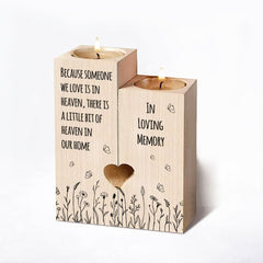 Personalised Sympathy Gift Memorial Gift Remembrance Gifts, Candle Holders - Condolence Gifts, Memorial Candles, Bereavement Gifts for Loss of Mum Dad