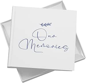 Our Memories Love Photo Album For 50 x 6 by 4 Photos In White Pack of 5 Wholesale Trade photo album ukgiftstoreonline