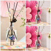 Personalised Landmark Birthday Floral Butterfly Reed Diffuser Gift 220ml