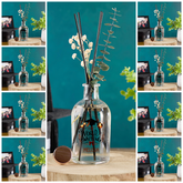 Personalised Reed Diffuser, Coconut and Lime Scent, 220ml, Graduation Gift