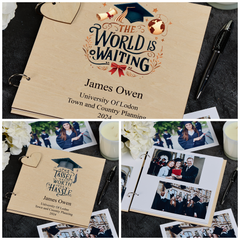 Personalised Graduation Keepsake Party Scrapbook Album