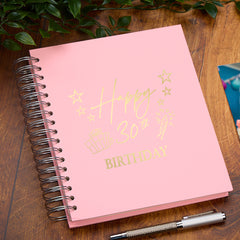 Wholesale Pack of 5 - Large 30th Birthday Photo Album Memory Keepsake Gift With Presents Multiple Colours