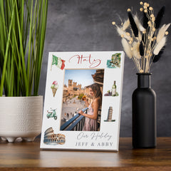 Personalised Italy Holidays Adventure Memory Photo Frame