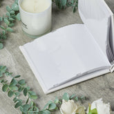 Personalised Large Wedding Day Photo Picture Album With Modern Script