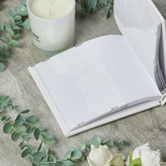 Personalised Large Wedding Day Photo Picture Album With Modern Script