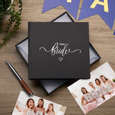 Team Bride Hen Night Do Black Photo Album Gift For 50 x 6 by 4 Photos Friends Photo album ukgiftstoreonline