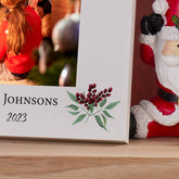 Personalised Christmas Memories Family Photo Picture Frame Portrait