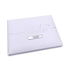 Personalised Wedding or Christening Guest Book With Modern Script