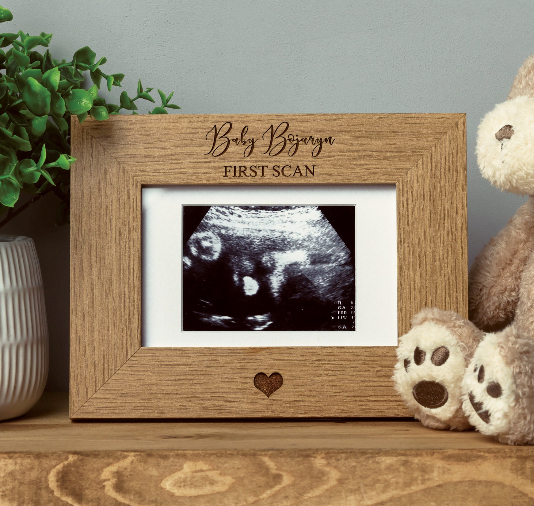 Personalised Baby First Scan Photo Frame Photo Frame ukgiftstoreonline