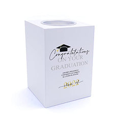 Personalised Class of Year Graduation Gift Tea Light Holder