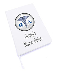 Personalised nurse notes notebook Gift Personalised Notebook ukgiftstoreonline
