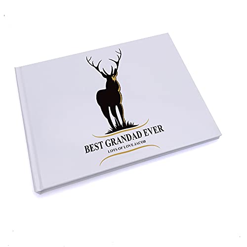 Personalised Best Grandad Ever Guest Book Guest Book ukgiftstoreonline