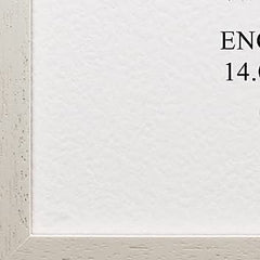 Personalised watercolour Engagement Photo Framed Picture Keepsake C170-11