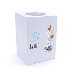 Personalised 30th Birthday Gifts For Him Tea Light Holder Tea Light Holder ukgiftstoreonline