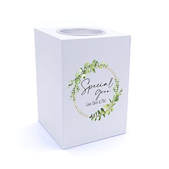 Personalised Special Gran Wreath Design Gift Tea Light Holder Tea Light Holder ukgiftstoreonline