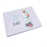 Personalised 18th Birthday For Him Guest Book