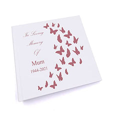 Personalised Mum In Loving Memory Butterflies Design Photo Album