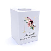 Personalised Gold Letter Monogram Tea Light Holder