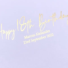 Personalised Any age Birthday Scrapbook, Guest Book or Photo Album Gift 16th, 18th, 21st, 30th, 40th, 50th, 60th, 70th, 80th