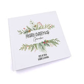 Personalised Grandma Merry Christmas Photo Album