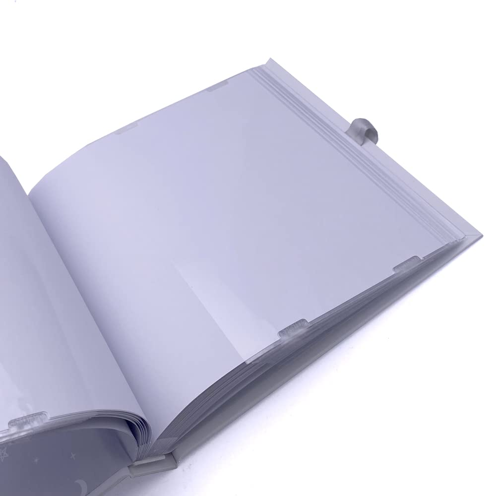 Personalised White Baby Photo Album Twinkle Twinkle Little Star photo album ukgiftstoreonline