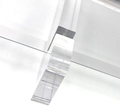 Personalised Christening Large Glass Photo Frame In Lined Gift Box Church