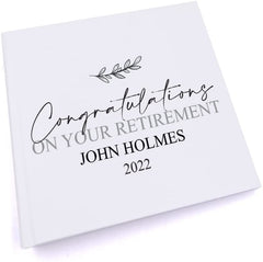 Personalised Retirement Gift Photo Album Memory Keepsake
