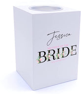 Personalised Mother Of Bride Wedding Tea Light Holder