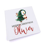 Personalised Merry Christmas Tree Design Photo Album