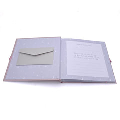 Personalised Pink Baby Girl Photo Album Dream Big