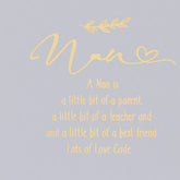 ukgiftstoreonline Personalised Nan White Gift Box With Sentiment