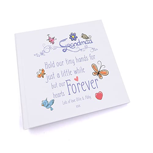 Personalised Grandma Hold Our Hands Photo Album Grandma Photo Album ukgiftstoreonline