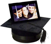 Graduation Gift Keepsake Black Hat with Photo Frame Graduation Present Novelty Gift Ornament