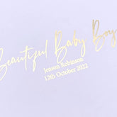 Personalised Baby Boy Record Book, Scrapbook or Photo Album Gift
