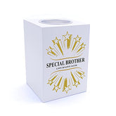 Personalised Special Brother Tea Light Holder