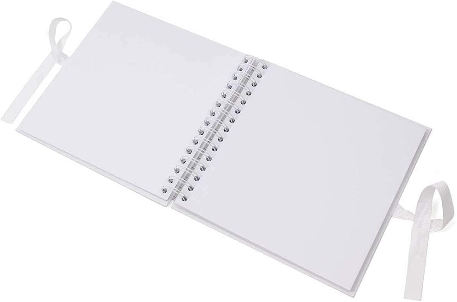 Family White Scrapbook Photo album With Gold Script Leaf Design Scrapbook ukgiftstoreonline