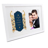 Personalised Indian Themed Wedding Photo Frame