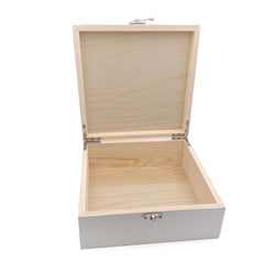 Personalised Baby Girl Keepsake Wooden Box Gift With Balloons Keepsake Boxes ukgiftstoreonline