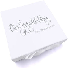 ukgiftstoreonline Personalised Our Grandchildren Keepsake Memory Box