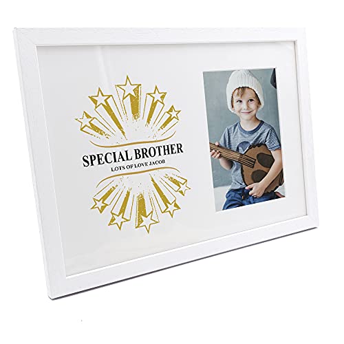 Personalised Special Brother Photo Frame Brother Photo Frame ukgiftstoreonline