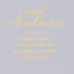 ukgiftstoreonline Personalised Auntie White Gift Box With Sentiment